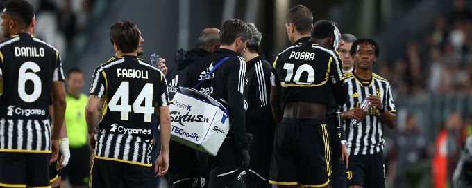 Juventus lose Pogba again in 2-0 win over Cremonese