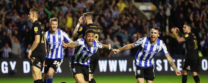 Sheffield Wednesday make EFL history in rally to third-tier playoff final