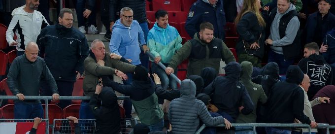 AZ apologises for 'pitch black evening' after attack on West Ham fans