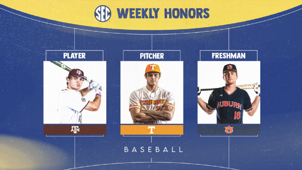 SEC Baseball Weekly Honors: Week 14
