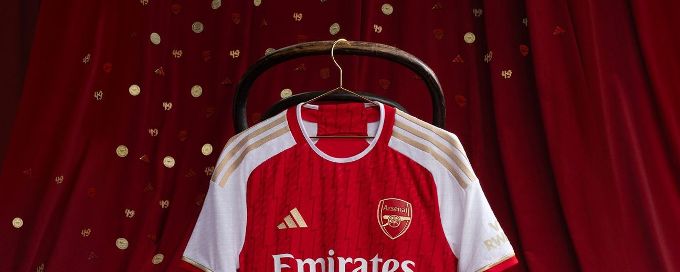 Why have Arsenal added gold to new home kit despite missing out on Premier League title?