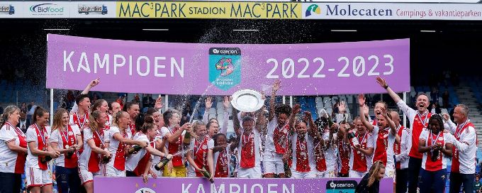 Ajax decline invite to celebrate women's title win due to poor performance of men's team