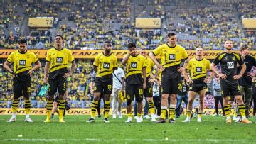 Dejection in Dortmund as Bundesliga title dream collapses after Bayern late show