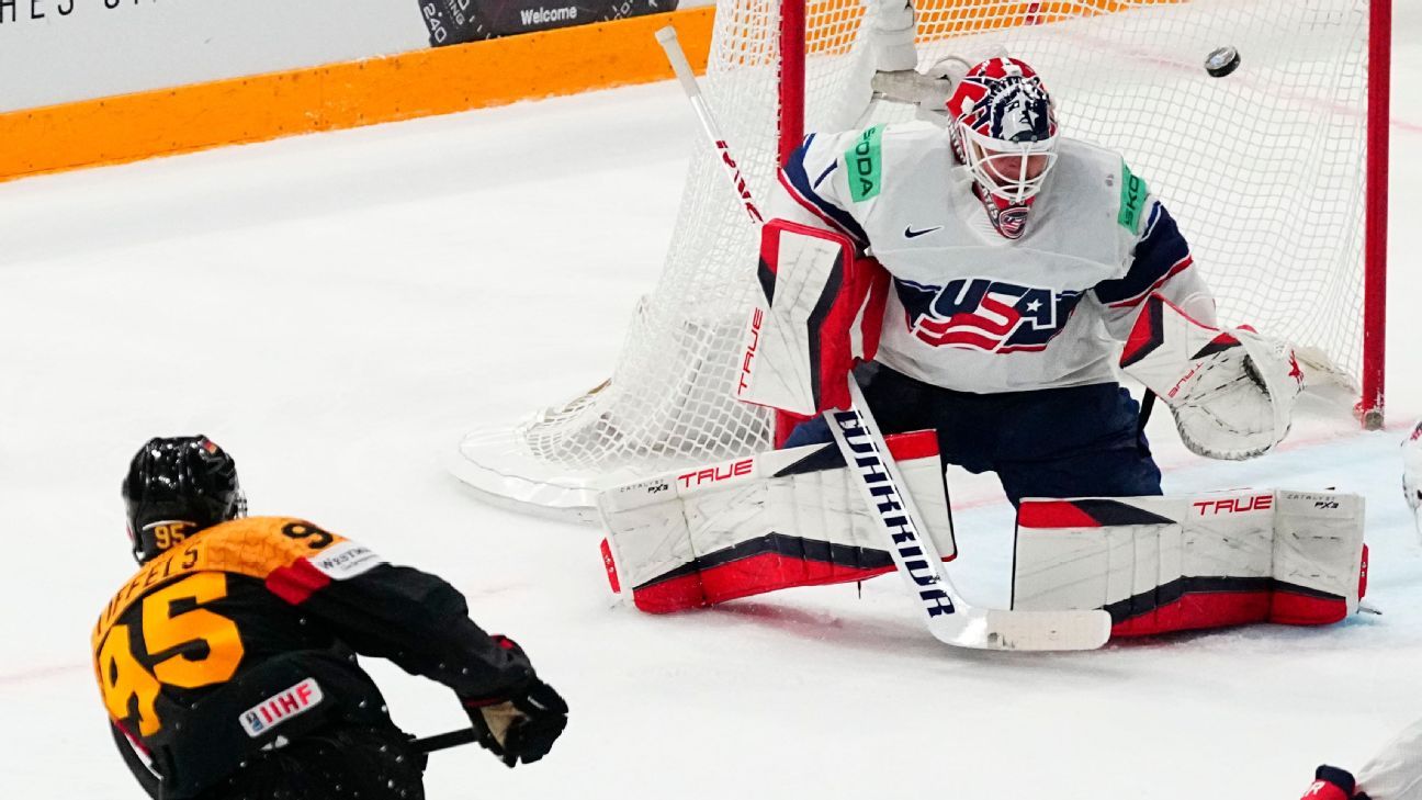 Germany stuns U.S. in semis at hockey worlds