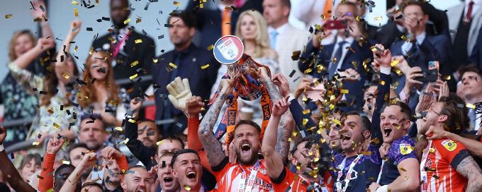 Luton promoted to Premier League after playoff win over Coventry