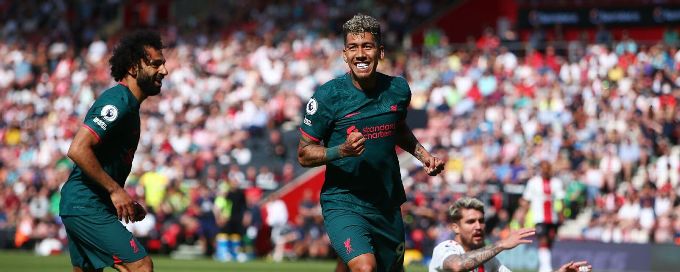 Liverpool, Southampton draw in 8-goal thriller