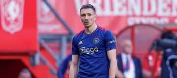 Ajax's Berghuis sorry for striking fan after loss