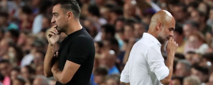Pep Guardiola comparisons are weighing me down - Barcelona boss Xavi Hernandez