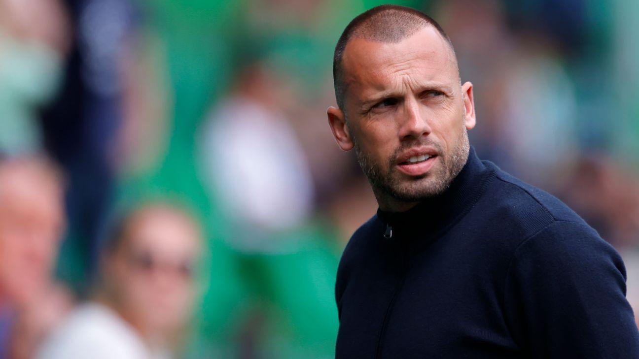 John Heitings oversaw a disappointing end to the season for Ajax after taking over from Alfred Schreuder.