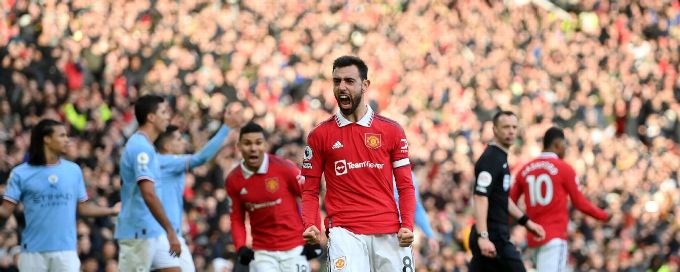 Manchester United's Bruno Fernandes on catching Man City, gaining Ten Hag's trust and success next season