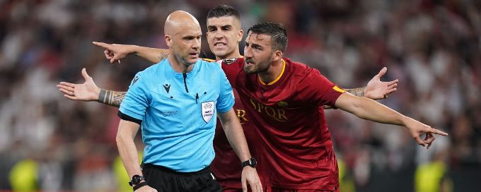Roma fans condemned for harassing Europa League final referee Anthony Taylor at airport