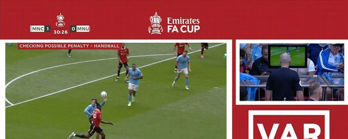 FA Cup final VAR Review: Jack Grealish handball, Casemiro red card, Fred on Kevin De Bruyne