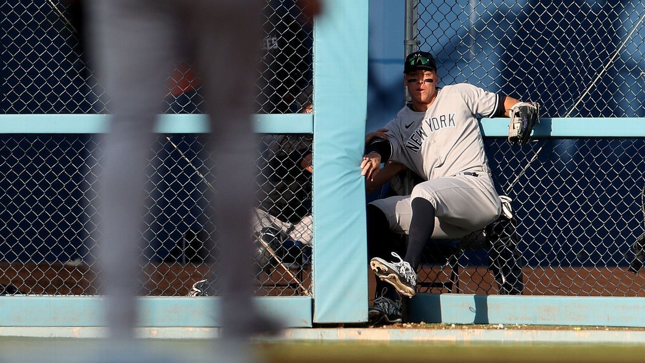 Yankees zet Aaron Judge 10 dagen in Illinois met een teenblessure