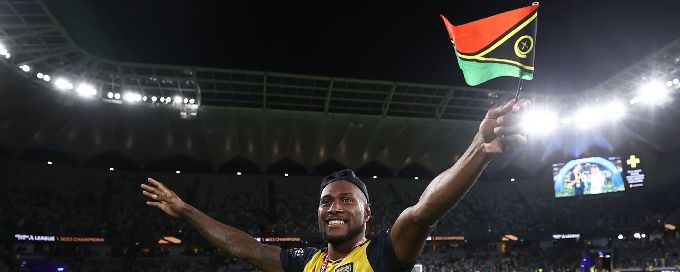 Vanuatu pioneer Brian Kaltak revels in A-League title win