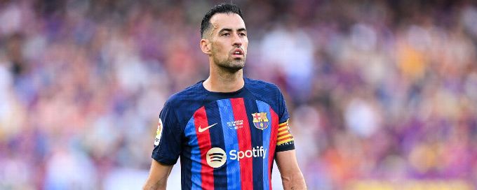 Sergio Busquets in talks to join Inter Miami, Saudi clubs - sources