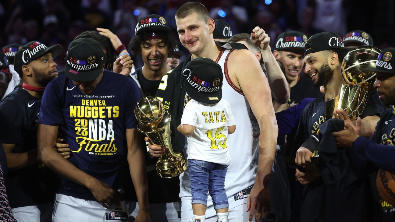 Nuggets star Nikola Jokic has been named the NBA Finals MVP