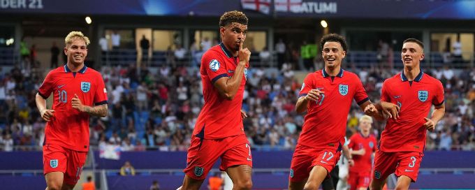 England ease past Israel to reach first Euro U21 final since 2009