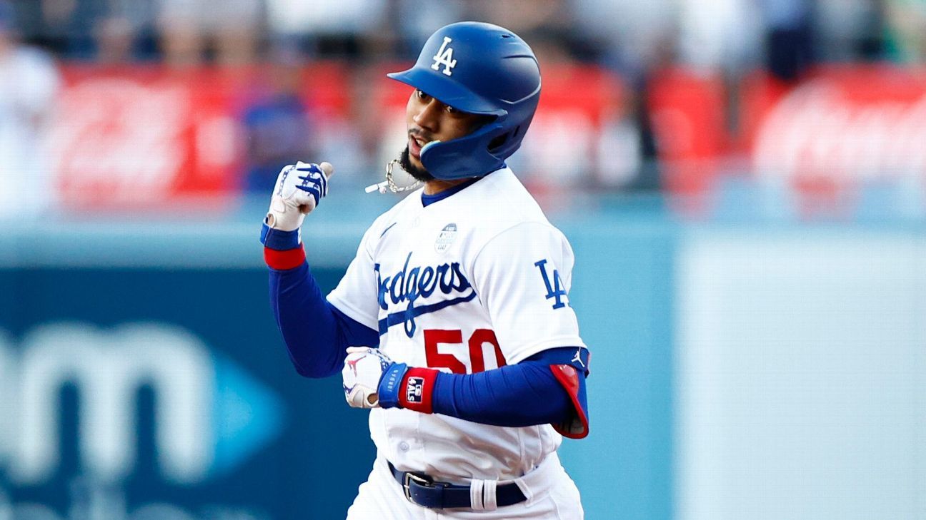 Place your Betts: Dodgers star now NL MVP fave