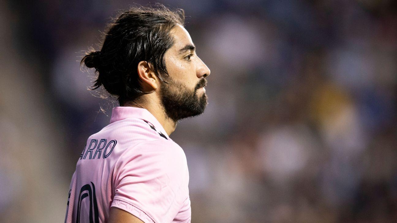 Rodolfo Pizarro struggled to make an impact in Miami following his transfer from Monterrey ahead of the club's inaugural MLS season in 2020.