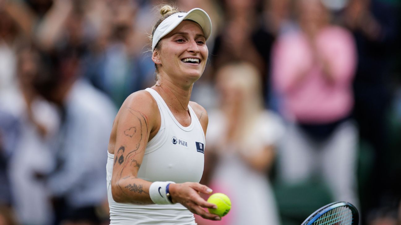 Marketa Vondrousova se fera tatouer une fraise après sa victoire à Wimbledon