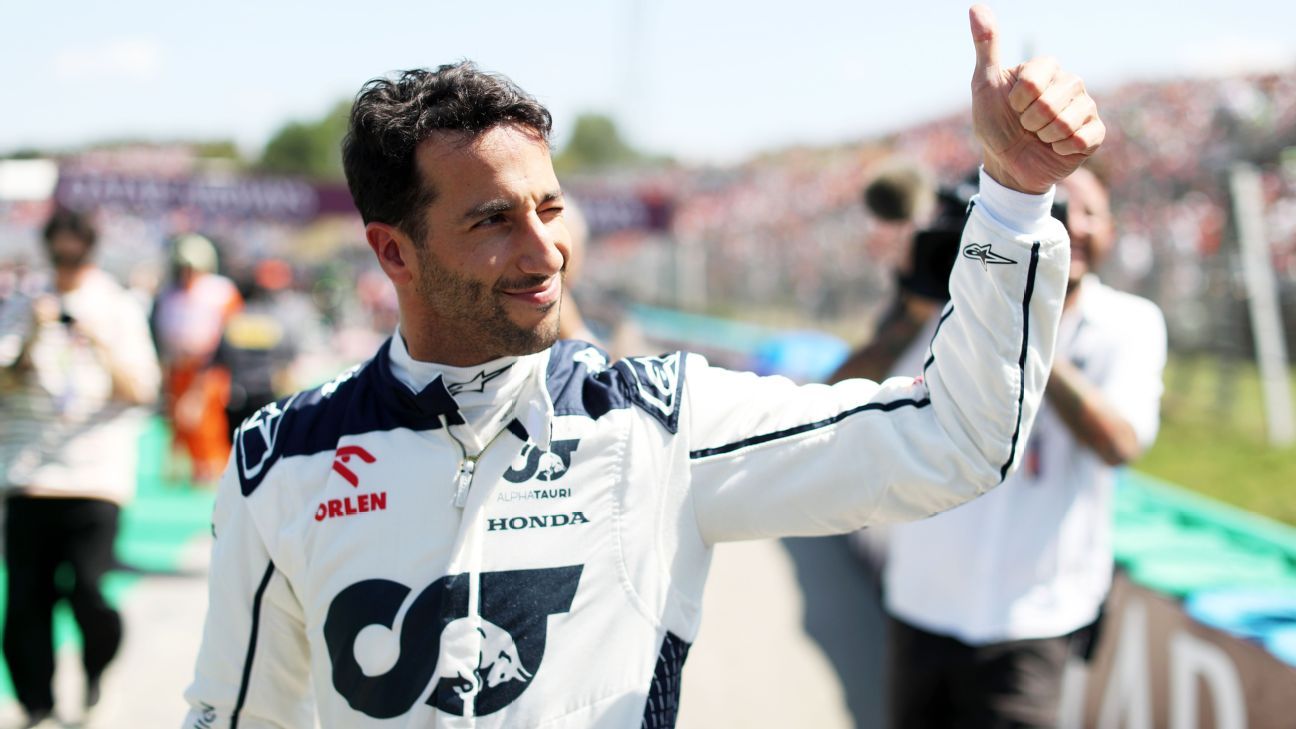 Daniel Ricciardo a estimé que des points sur le retour de la F1 étaient possibles sans que Zhou Guanyu ne soit touché