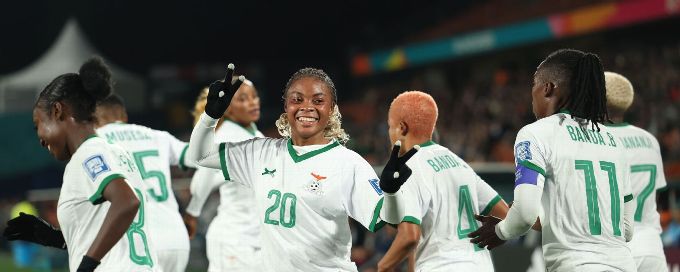 Zambia, lowest ranked at Women's World Cup, beat Costa Rica