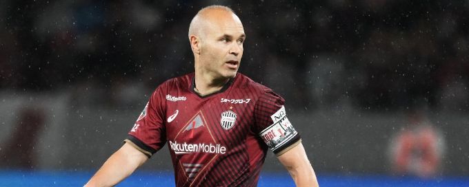 Barcelona great Andres Iniesta, 39, moves to UAE