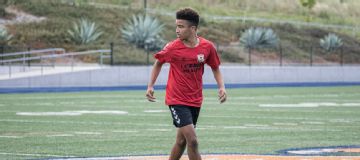13-year-old makes pro soccer debut for USL club