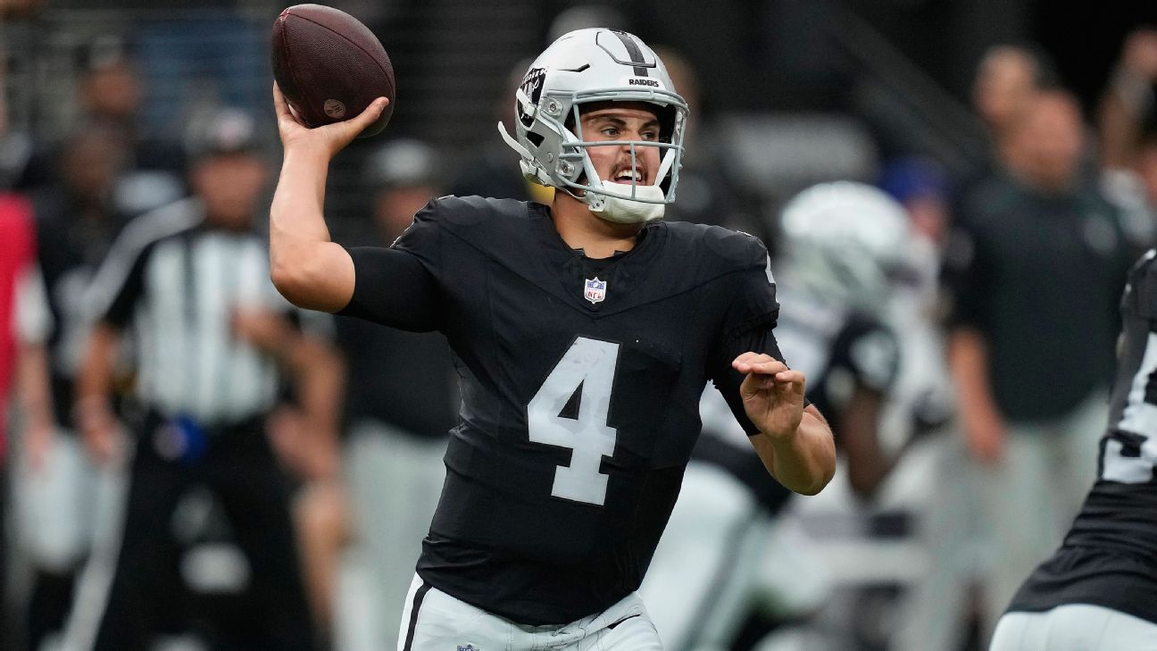 <div>Sources: Raiders to start rookie O'Connell at QB</div>