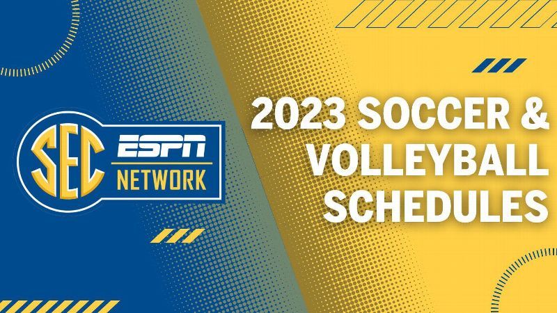 SEC Network Unveils 2023 SEC Soccer, Volleyball Slates