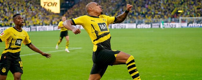 Dortmund's Malen scores last-gasp winner over Cologne in season opener