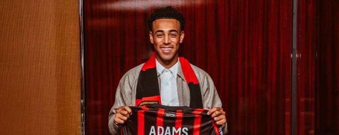 United States captain Tyler Adams signs for Bournemouth
