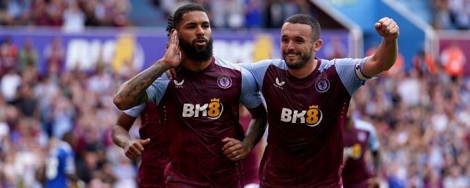Aston Villa recover from opening day loss to thrash Everton