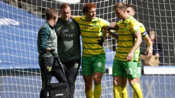 USA's Sargent suffers 'serious' injury while scoring for Norwich