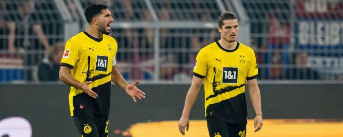 Stuttering Dortmund squander two-goal lead to draw with Heidenheim