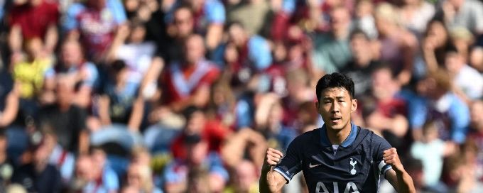 Son hat-trick fires Tottenham to 5-2 win at Burnley