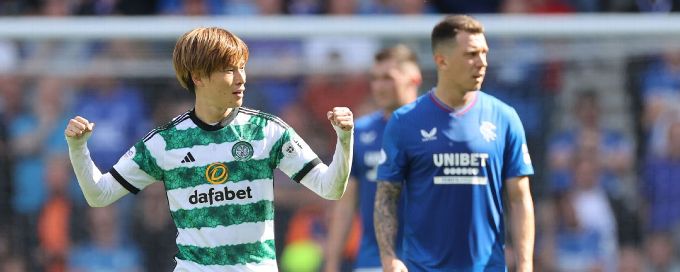 Furuhashi scores winner as Celtic beat Rangers at Ibrox