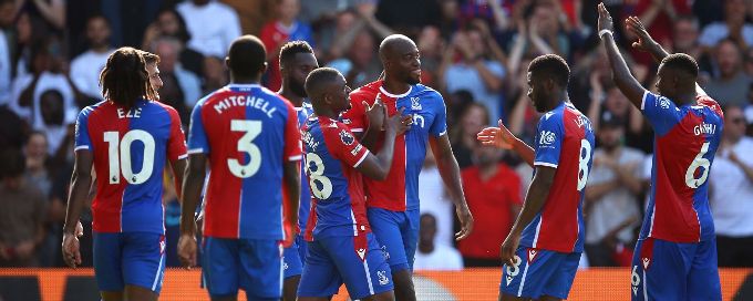 Edouard double fires Palace to 3-2 win over Wolves