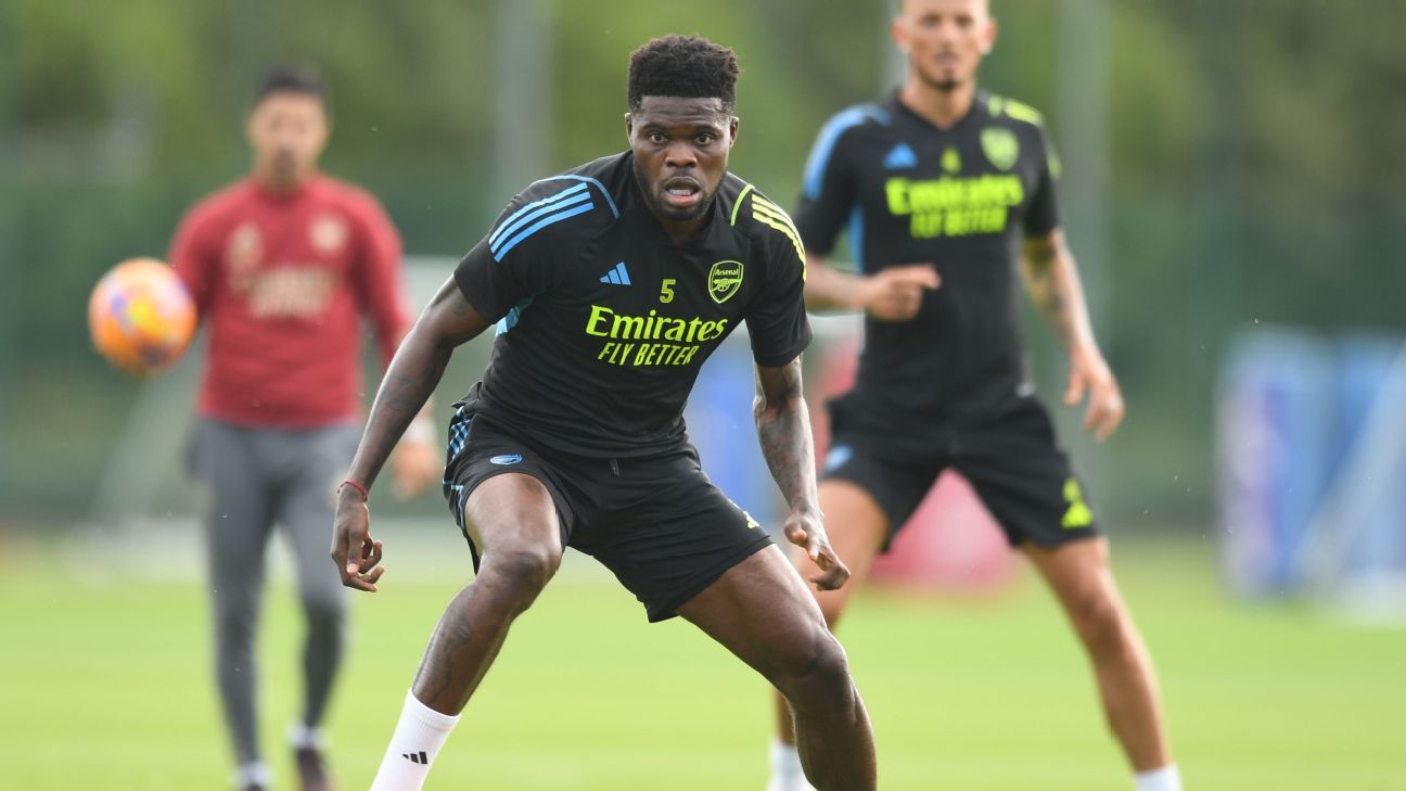 Arsenal’s Partey set for scans on groin injury