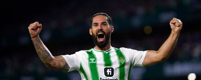 Isco's embrace by Real Betis shows the power of second chances