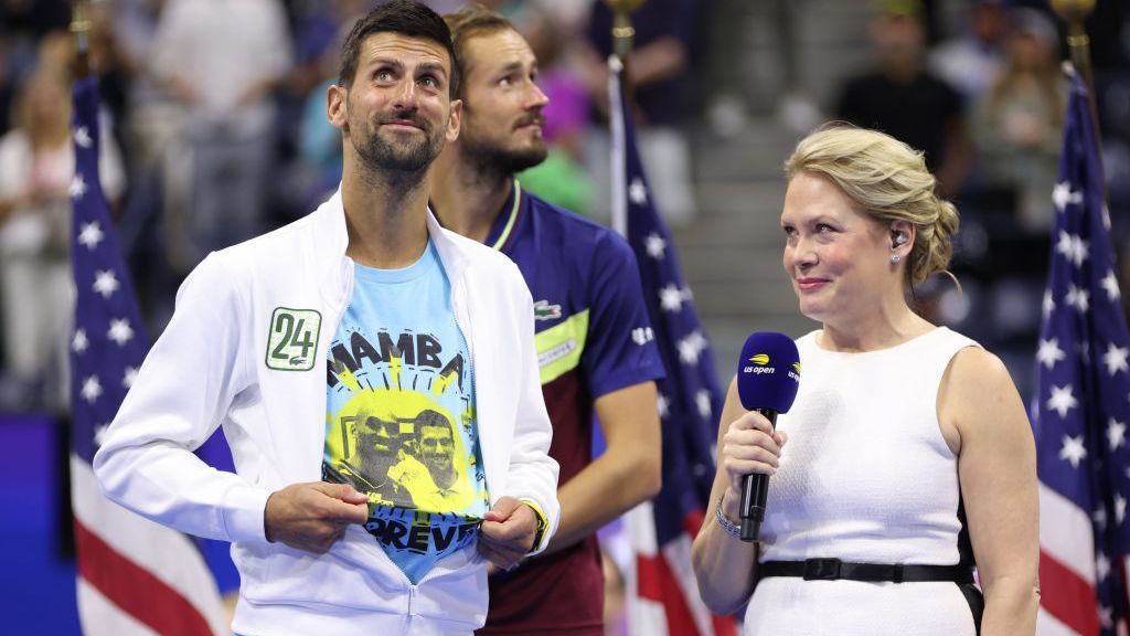 Why did Djokovic praise Kobe Bryant after his US Open win?