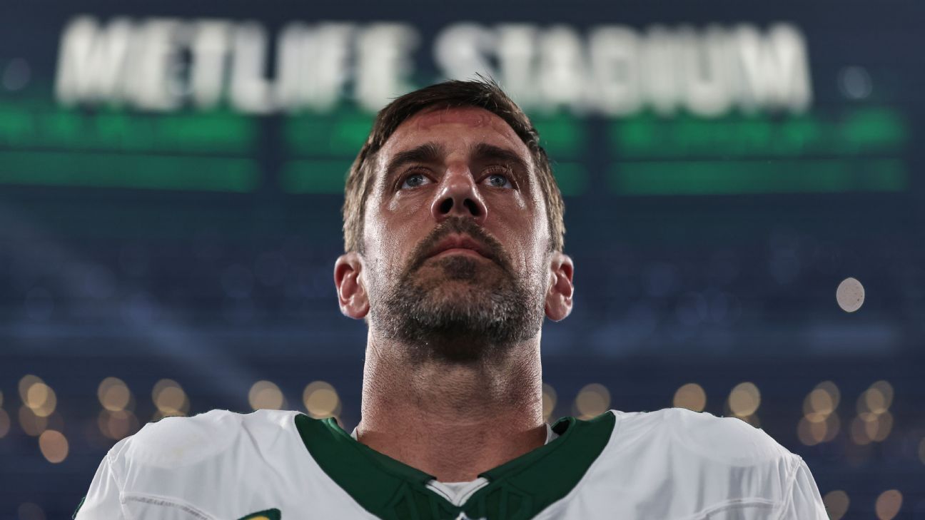 <div>Jets' Rodgers to his doubters: 'Watch what I do'</div>