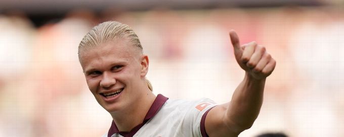 Haaland nets again as Man City go top after win at West Ham