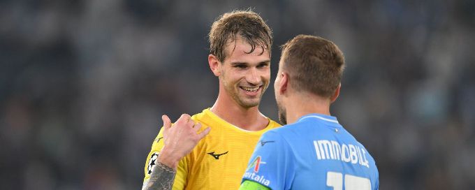 Lazio goalkeeper Provedel 2nd ever to score non-penalty in UCL