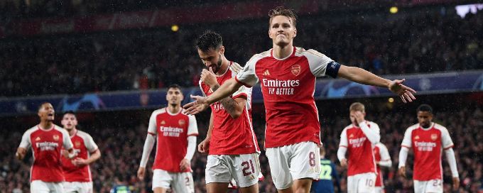 Back in the Champions League, Arsenal look like they belong
