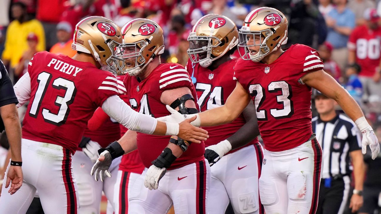 49ers weren’t perfect, but plenty good enough to top shorthanded Giants