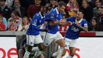 Everton beat Brentford 3-1 for first league win of the season