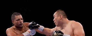 Zhilei Zhang knocks out Joe Joyce to close on heavyweight title shot