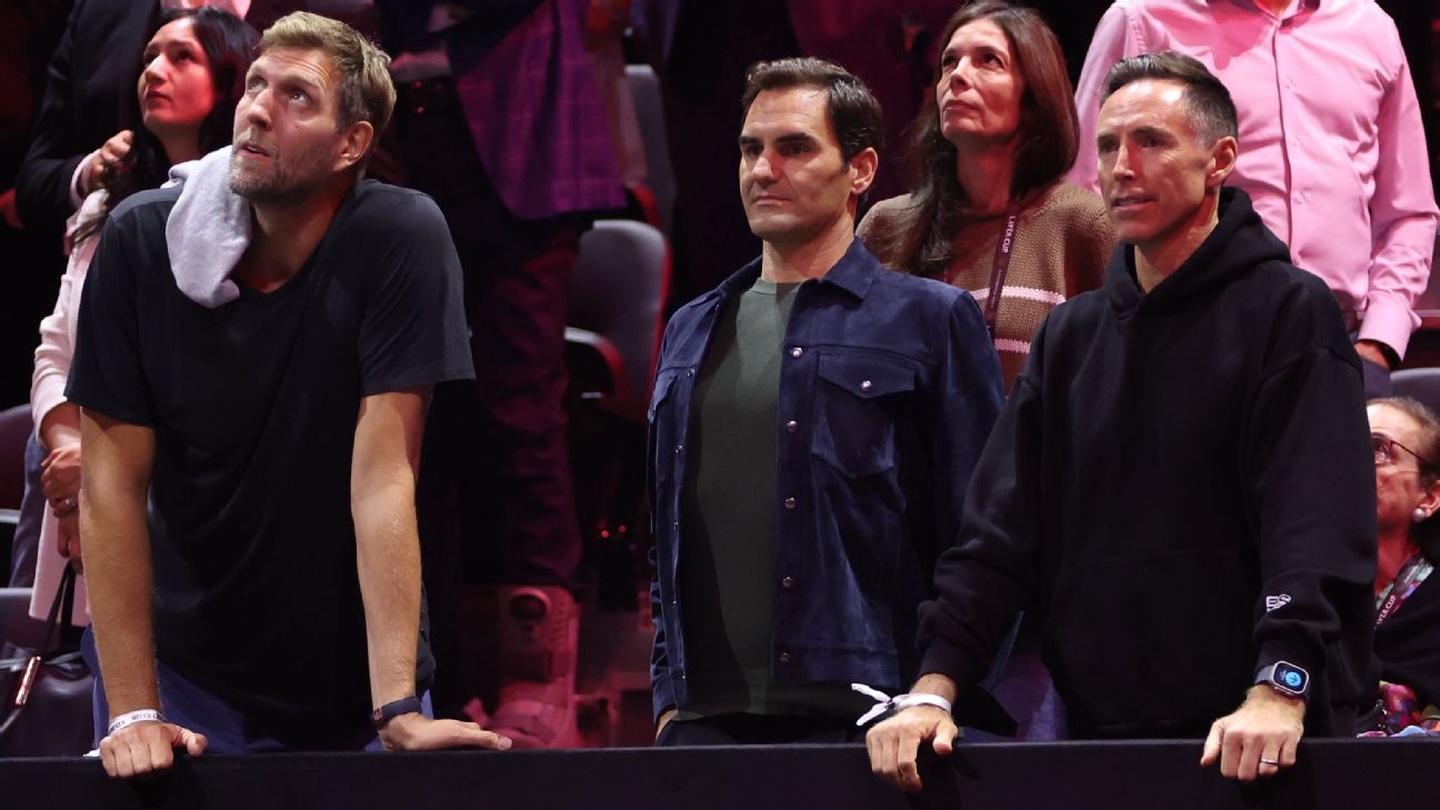 Celebrities who accompanied Federer to the Laver Cup