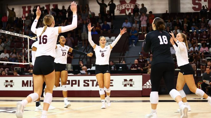 MS State overwhelms Alabama in SEC home opener sweep